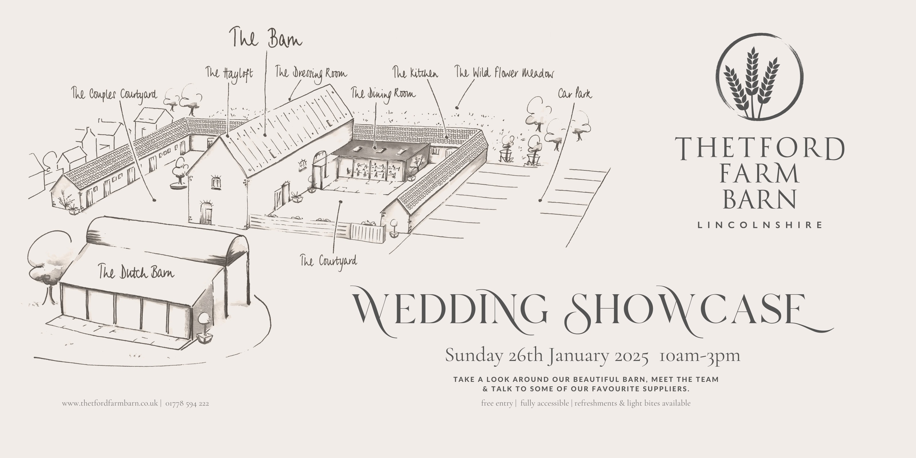 Wedding Showcase 2025: Welcome Thetford Farm Barn